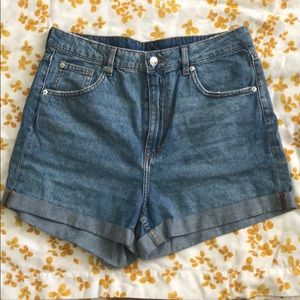 Blue Denim Jean Shorts